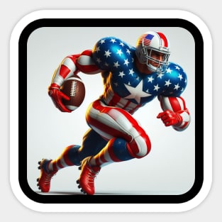 American Man NFL Football Player #15 Sticker